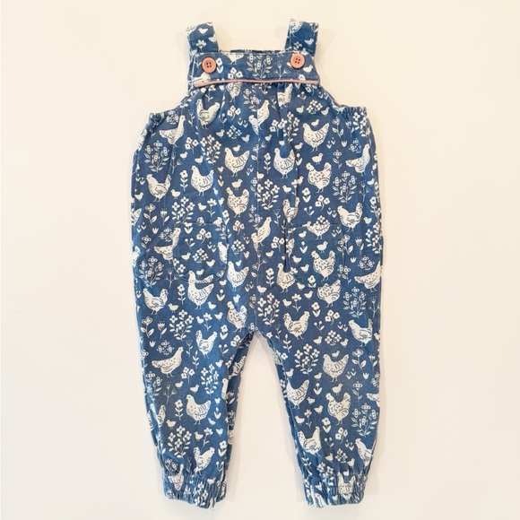 Baby Boden 6-12M Chicken Print Romper - Picture 3 of 9